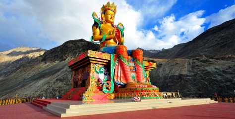 Statue of the Buddha, Nubra Valley Ladakh